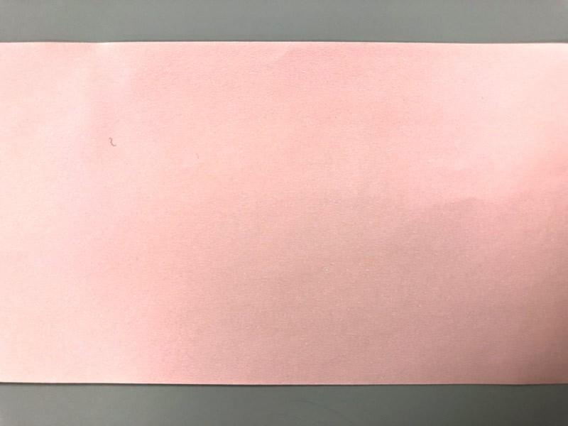 サーマルカラーロール紙 ピンク 幅60mm×外径60mm×芯内径12mm（100巻） - 3