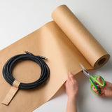 ヒサゴ テープのいらない梱包紙ロール 50m×360mm クラフト包装紙 自着紙 KPN001