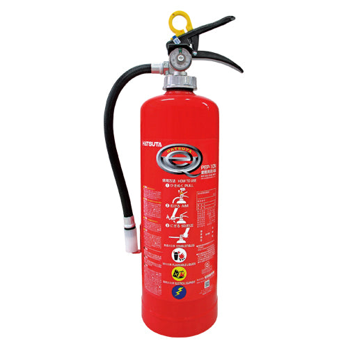 HATSUTA ECOSS DRY 消火器 PEP-6 6本セット ハツタABC粉末蓄圧式消火器6型（STOP付）PEP-6