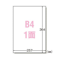 エーワン 28431 ラベルシール B4 1面 20シート