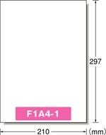 エーワン 28795 ラベルシール 光沢フィルム A4 1面10シート