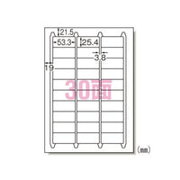 エーワン 29191 ラベルシール A4 30面 20シート