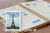 エーワン 29628 写真シール Stamp M フォト光沢紙5シート