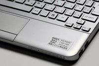 エーワン 31059 屋外でも使えるサインラベルシール ツヤ消しフィルム銀 A4 65面 備品表示用 5シート