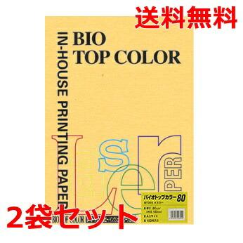 伊東屋 バイオトップカラー 80g A3 BT202 ゴールド 100枚×2 モンディ