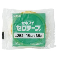 積水 セロテープ#252N 10巻5箱 幅15mm×長さ35m セロハンテープ