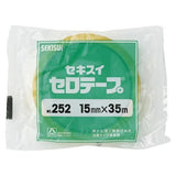 積水 セロテープ#252N 10巻5箱 幅15mm×長さ35m セロハンテープ