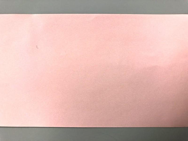 感熱ロール紙 60mm×60mm×12mm 75μ 100巻 ピンク サーマルロール紙
