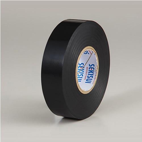 積水 エスロンテープ 5巻 黒 幅19mm×長さ20m V360K2N ビニールテープ 電気絶縁テープ